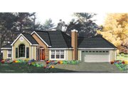 Traditional Style House Plan - 3 Beds 2 Baths 1703 Sq/Ft Plan #3-139 