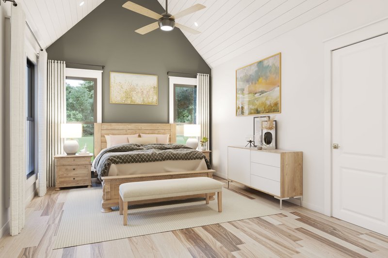 Dream House Plan - Farmhouse Interior - Master Bedroom Plan #430-406
