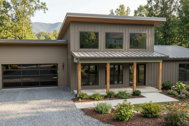 House Blueprint - Exterior - Other Elevation for Modern House Plan #923-483 - 5 bed, 2 bath