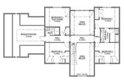 European Style House Plan - 5 Beds 3.5 Baths 3753 Sq/Ft Plan #1116-20 Floor 
