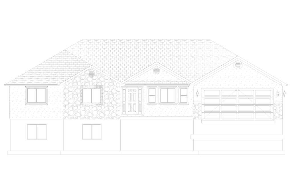 Traditional Style House Plan - 3 Beds 2 Baths 2049 Sq/Ft Plan #1060-191 ...