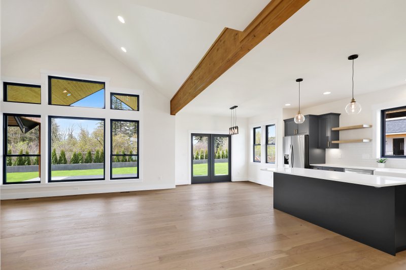 Dream House Plan - Interior - Family Room for Farmhouse House Plan #1070-223 - 4 bed, 2.5 bath