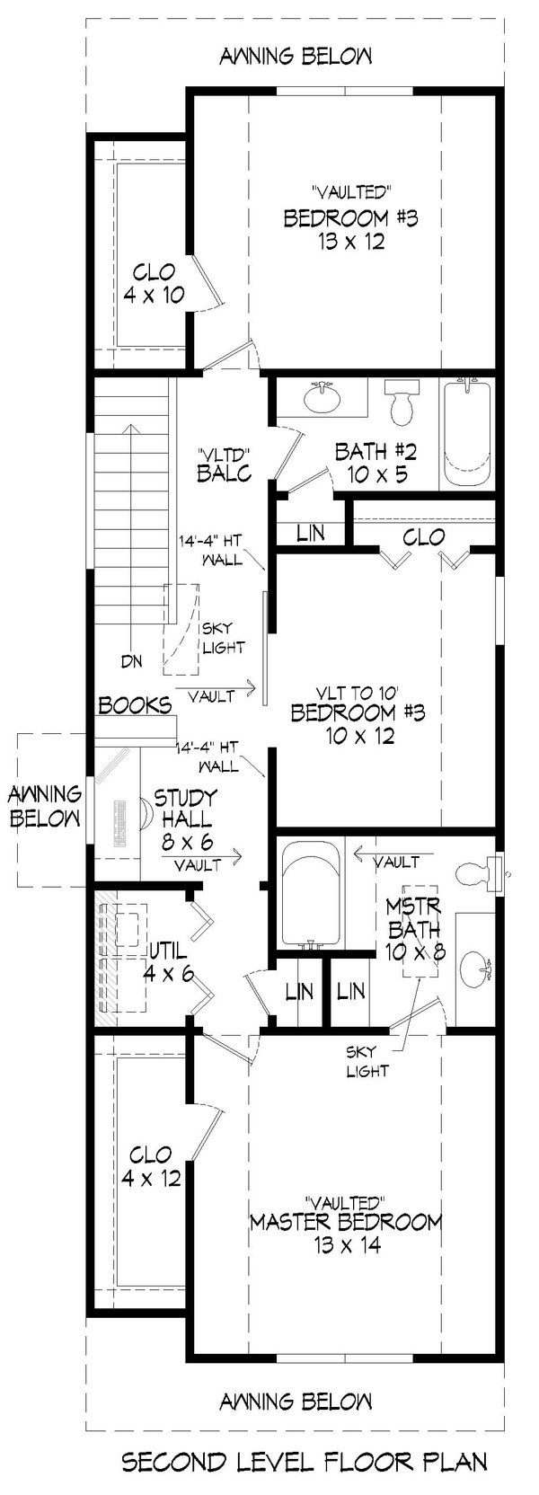 Dream House Plan - Modern Floor Plan - Upper Floor Plan #932-793
