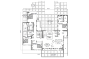 Modern Style House Plan - 4 Beds 3.5 Baths 2779 Sq/Ft Plan #451-21 