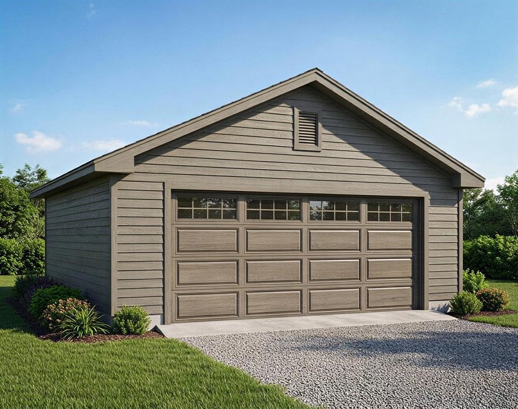 Exterior - Front Elevation 2 for Traditional House Plan #22-447, 0 bath
