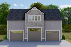 Farmhouse Exterior - Front Elevation Plan #1060-110