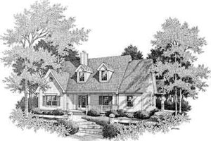 Farmhouse Exterior - Front Elevation Plan #14-231