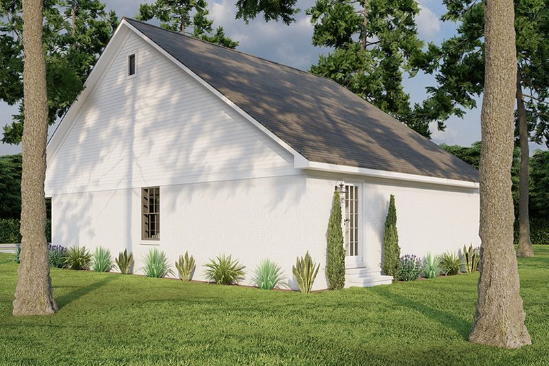 Architectural House Design - Exterior - Rear Elevation 1 for Cottage House Plan #923-330 - 3 bed, 2 bath