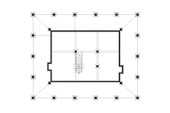 Floor Plan - Lower Floor for Country House Plan #81-13661 - 3 bed, 2.5 bath