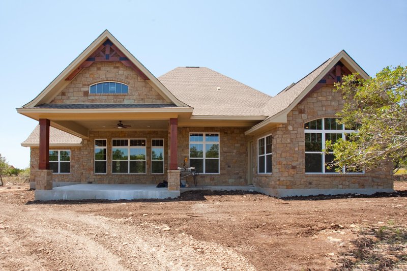 Dream House Plan - Exterior - Rear Elevation 2 for Craftsman House Plan #120-172 - 3 bed, 3 bath