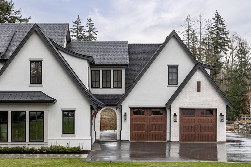 House Blueprint - Exterior - Front Elevation 5 for European House Plan #1114-12 - 6 bed, 4.5 bath