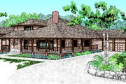 Traditional Style House Plan - 4 Beds 2 Baths 3112 Sq/Ft Plan #60-179 