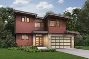 Contemporary Style House Plan - 4 Beds 3.5 Baths 3008 Sq/Ft Plan #48-656 