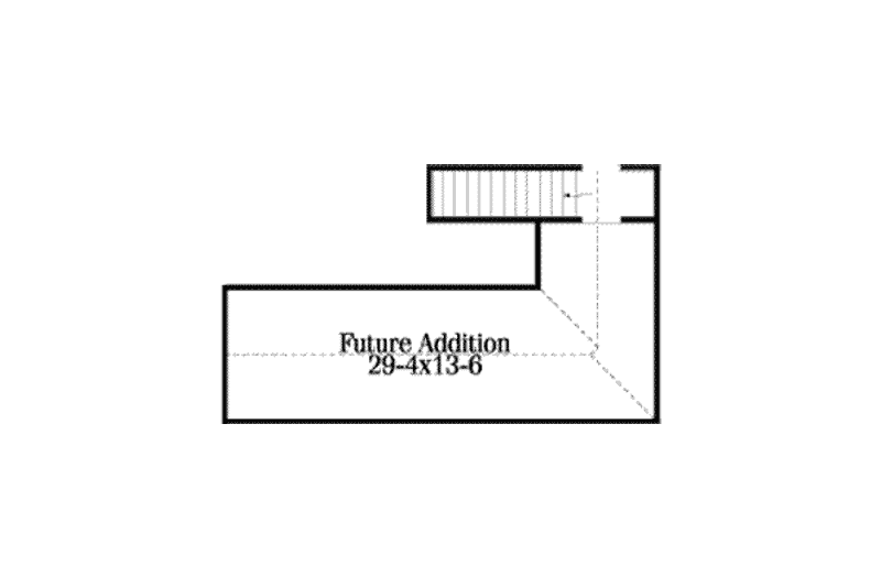 Dream House Plan - Floor Plan - Other Floor for European House Plan #406-131 - 3 bed, 2 bath