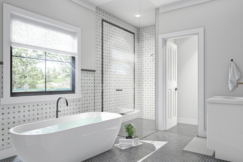 House Design - Interior - Master Bathroom for Farmhouse House Plan #455-238 - 4 bed, 3 bath