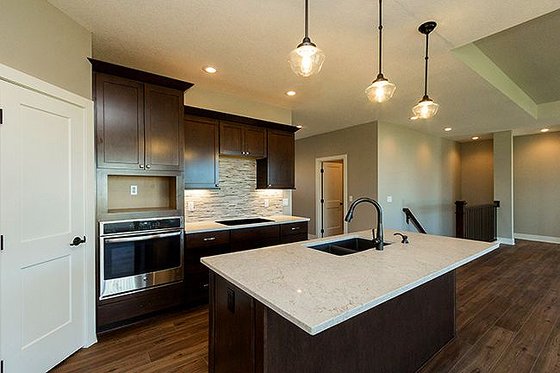 Interior - Kitchen 3 for Ranch House Plan #70-1458 - 2 bed, 2 bath