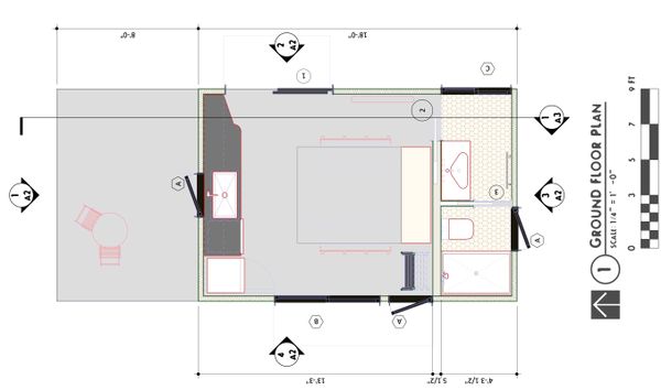 Modern Floor Plan - Main Floor Plan #450-8
