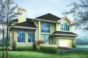 Traditional Exterior - Front Elevation Plan #25-2212