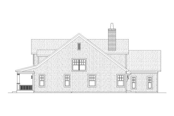 Exterior - Other Elevation 1 for Craftsman House Plan #901-78 - 4 bed, 3.5 bath