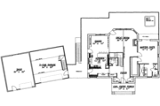Modern Style House Plan - 4 Beds 3 Baths 3676 Sq/Ft Plan #117-180 