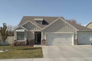 Exterior - Front Elevation 5 for Craftsman House Plan #1060-50 - 4 bed, 3 bath