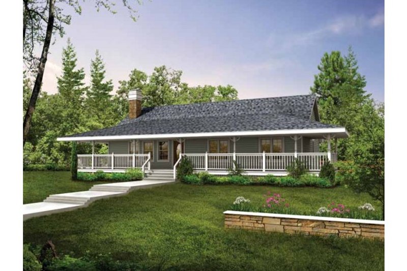 House Design - Farmhouse Exterior - Front Elevation Plan #47-647