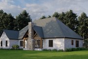 European Style House Plan - 4 Beds 2.5 Baths 2647 Sq/Ft Plan #923-12 Exterior 