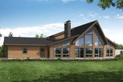 Cabin Style House Plan - 2 Beds 2 Baths 3120 Sq/Ft Plan #124-1183 