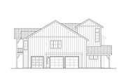 Contemporary Style House Plan - 3 Beds 4 Baths 4717 Sq/Ft Plan #124-1455 Exterior 