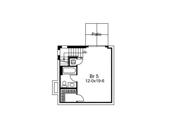 Dream House Plan - 3300 square foot 5 bedroom country plan with apartment