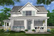 Farmhouse Style House Plan - 4 Beds 3.5 Baths 2733 Sq/Ft Plan #51-1270 