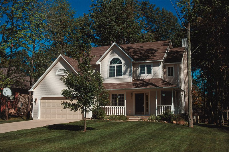 House Plan Design - Craftsman Exterior - Front Elevation Plan #20-2191