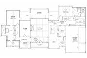 Modern Style House Plan - 4 Beds 4.5 Baths 4557 Sq/Ft Plan #1096-161 Floor 