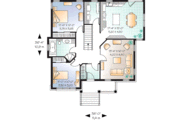 Traditional Style House Plan - 2 Beds 1 Baths 1234 Sq/Ft Plan #23-636 
