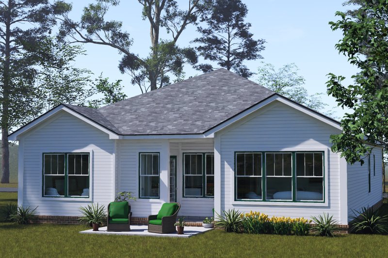 Home Plan - Exterior - Other Elevation 2 for Cottage House Plan #513-2485 - 4 bed, 4 bath