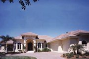 Mediterranean Style House Plan - 3 Beds 3.5 Baths 4302 Sq/Ft Plan #930-272 