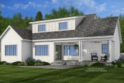 Farmhouse Style House Plan - 5 Beds 4.5 Baths 2623 Sq/Ft Plan #51-1418 