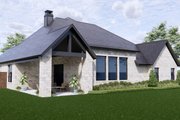 Tudor Style House Plan - 4 Beds 2.5 Baths 2324 Sq/Ft Plan #1096-91 