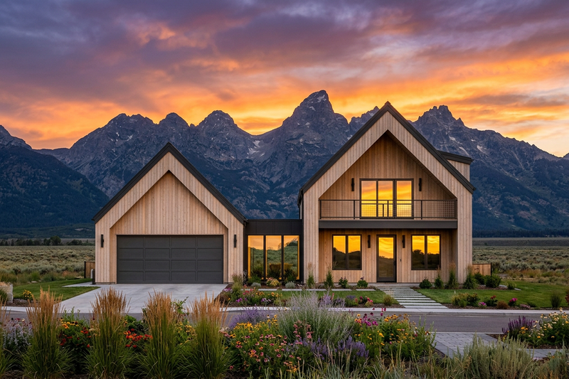 Architectural House Design - Exterior - Front Elevation 4 for Modern House Plan #1096-197 - 3 bed, 2 bath