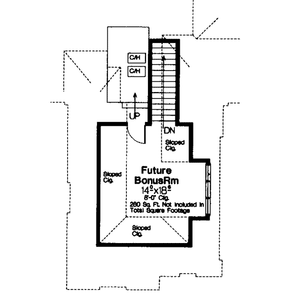 European Floor Plan - Other Floor Plan #310-273