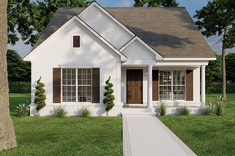 Home Plan - Traditional Exterior - Front Elevation Plan #923-331