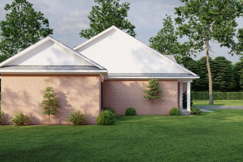 Home Plan - Exterior - Other Elevation for Traditional House Plan #17-2511 - 4 bed, 2 bath