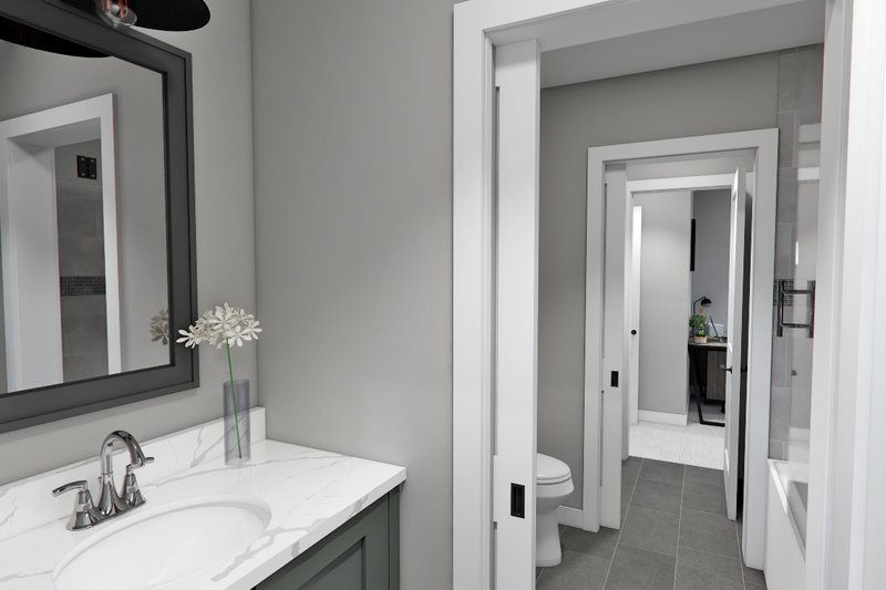 Home Plan - Interior - Bathroom for Traditional House Plan #51-1298 - 4 bed, 3.5 bath