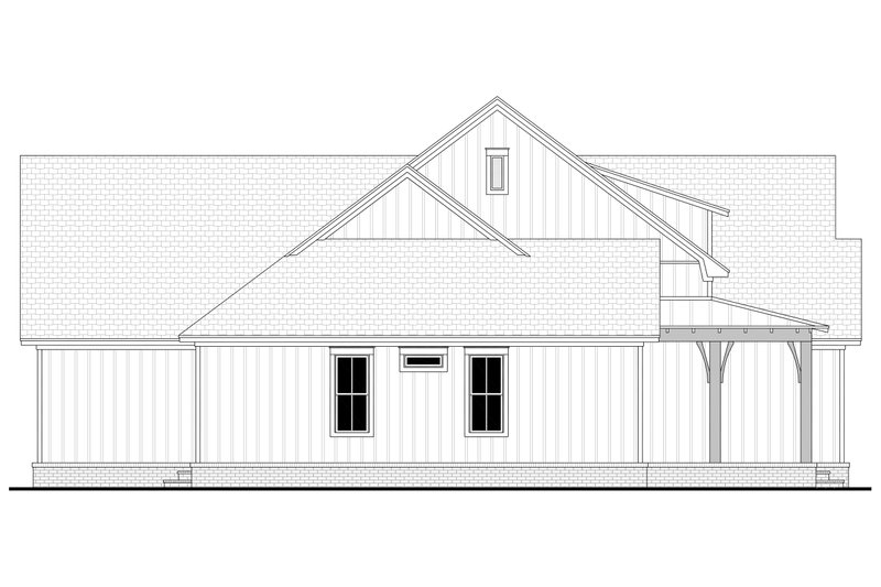 Dream House Plan - Exterior - Other Elevation for Farmhouse House Plan #430-244 - 3 bed, 2.5 bath