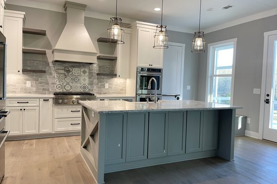 Interior - Kitchen 2 for Craftsman House Plan #437-111 - 4 bed, 3.5 bath