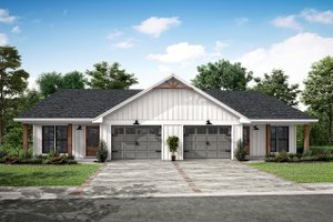 Exterior - Front Elevation 3 for Traditional House Plan #430-315 - 6 bed, 4 bath