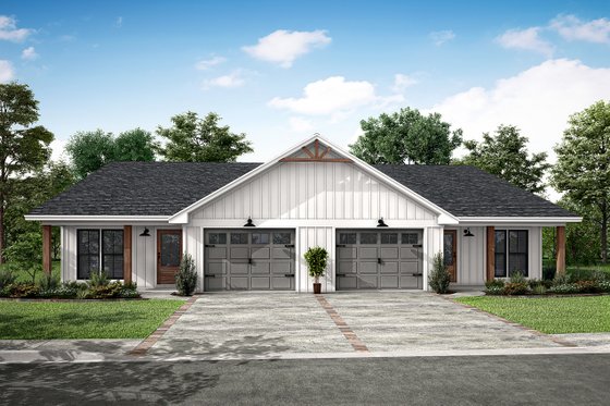 Exterior - Front Elevation 3 for Traditional House Plan #430-315 - 6 bed, 4 bath