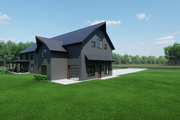 Barndominium Style House Plan - 4 Beds 2.5 Baths 2671 Sq/Ft Plan #1116-13 Exterior 
