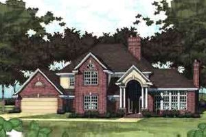 Traditional Exterior - Front Elevation Plan #120-106