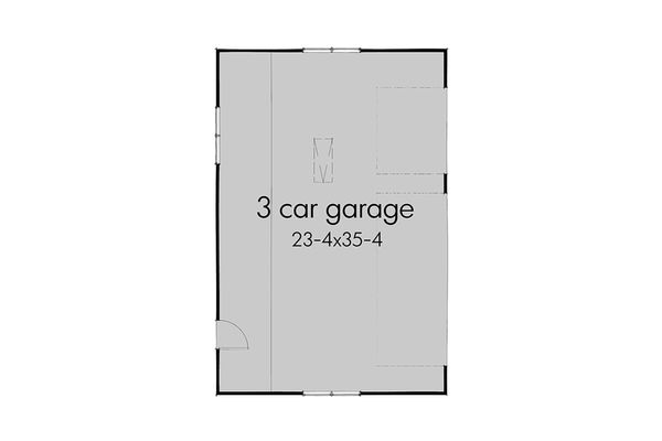 Dream House Plan - Detached Garage 
